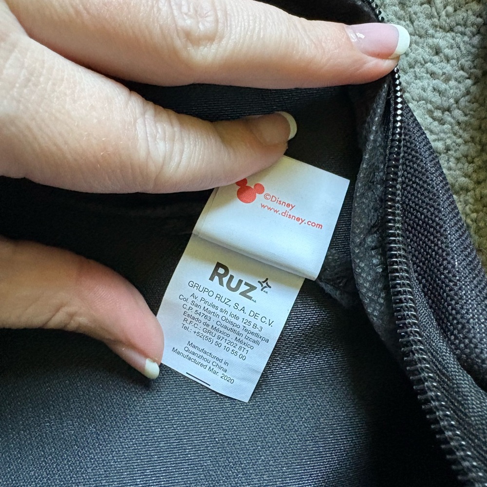 Mickey’s Friends Disney Black Fanny Pack - Picture 5 of 6